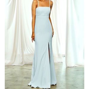 Amsale Bray,  Color: New Ice - fits a 4 Bridesmaid